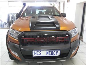 2016 FORD RANGER  WILDTRACK 3.2 4X2 DOUBLE CAB AUTOMATIC