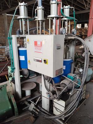 Paint mixer and metering machine