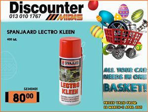Spanjaard Lectro Kleen ONLY R80