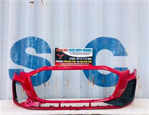 Audi S3 front bumper with left foglight cover (2024)