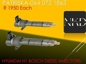 AFFORDABL DIESEL INJECTORS FOR HYUNDAI H1 BOSCH INJECTORS FOR SALE