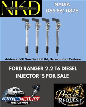FORD RANGER 2.2 T6 DIESEL INJECTORS FOR SALE OR TO RECON