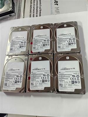 1.8Tb 2.5" Sas Harddrives