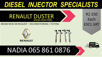 REBUILT RENAULT DUSTER DIESEL INJECTORS FOR SALE
