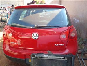  VW Golf 5 MK5 DSG 2.0 FSi Red Stripping for parts 