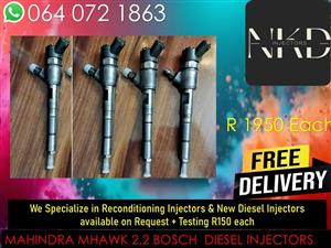 MAHINDRA MHAWK 2.2 DIESEL INJECTORS FOR SALE