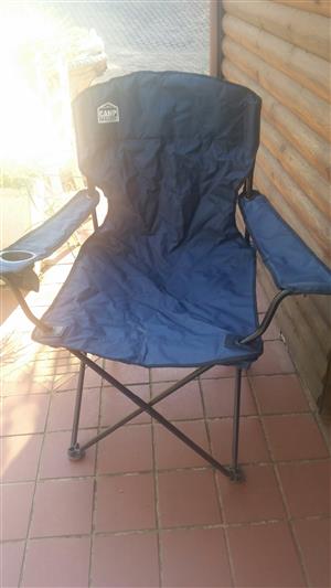 Camp Master foldable chair very new.