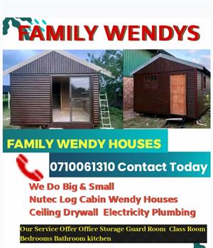 Today Wendy Houses 