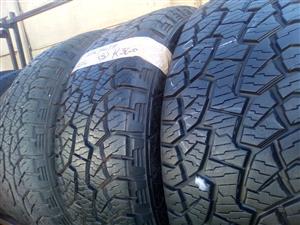 3xHankook Dynapro ATM tyres 255/55/19 85%