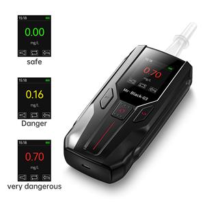ZBK Quick Test Hight Accurate Alcohol Breathalyzer with fuel cell sensor
