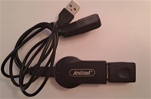 Andowl Tv Stick. No remote. Extra Female to Female HDMIadapter. R499.