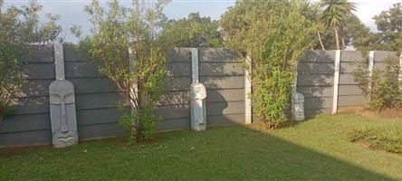 3 Piece Garden Concrete Statues