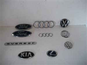 Various Vehicle Badges (sold seperately)
