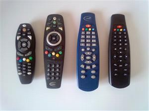 DSTV Remote Controls Assorted.