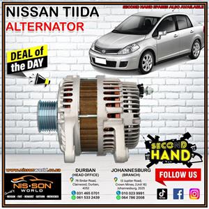 NISSAN TIIDA ALTERNATOR