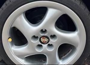 17inch Porsche Rims With Tyres