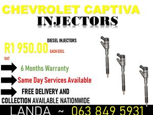 CHEVROLET CAPTIVA INJECTORS 