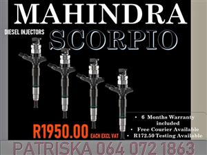Mahindra Scorpio Diesel injectors for sale one day service