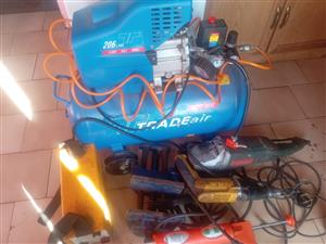 Complete welding set