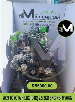 ENGINE- TOYOTA HILUX (D4D) 2KD 