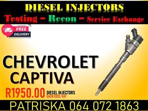 GET YOUR DIESEL INJECTORS FOR CHEV CAPTIVA ON NEW OR RECON