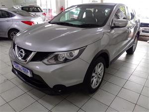 2015 NISSAN Qashqai 1.2 Vista manual Silver Color Leather Seat 82000km 