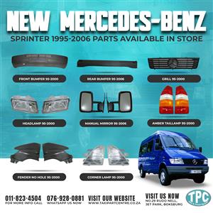  New Mercedes-Benz Sprinter 1995-2006 Parts available in store now