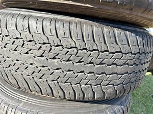 Size 17 Dunlop Full Set  Amarok Wheels