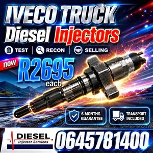 Iveco Truck diesel injectors for sale