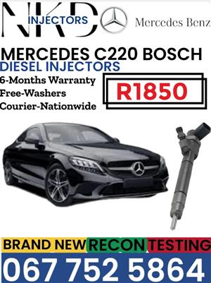 Mercedes C220 Bosch Diesel injectors 