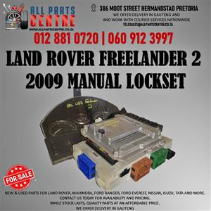 Land Rover Freelander 2 2009 manual lockset