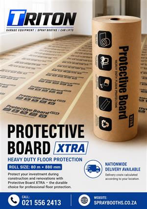  PROTECTIVE BOARD XTRA – HEAVY DUTY FLOOR PROTECTION