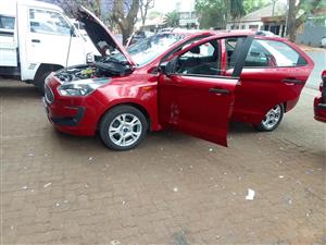 2019 FORD FIGO 1.5 MANUAL SEDAN PETROL MAROON COLOR 78.000KM 