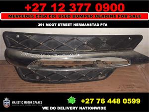 Mercedes Benz C250 cdi used bumper beading for sale