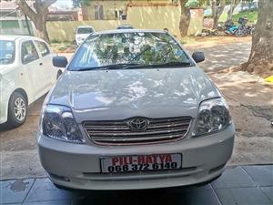 2004 TOYOTA COROLLA BIGBOOT 160i MANUAL