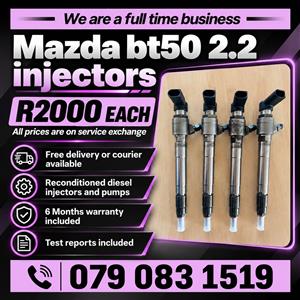 MAZDA BT50 2.2 INJECTORS FOR SALE 