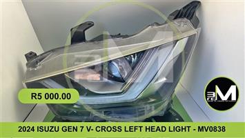 2024 ISUZU GEN 7 V-CROSS LEFT HEADLIGHT - MV0838