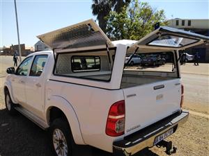 Brand new Custom Leisure Tech canopy for a 2005 to 2016 Toyota Hilux D/Cab