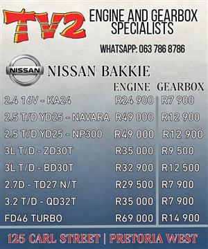 NISSAN ENGINES FOR SALE