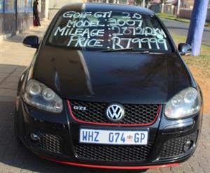 2007 VW GOLF GTI 2.0 287242KM