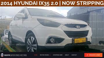 Now stripping 2014 HYUNDAI IX35 2.0 for parts