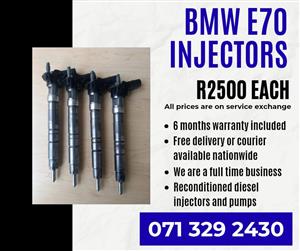 BMW E70 INJECTORS FOR SALE WITH WARRANTY 
