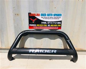 Toyota Hilux Raider (black) nudge bar (replacement)
