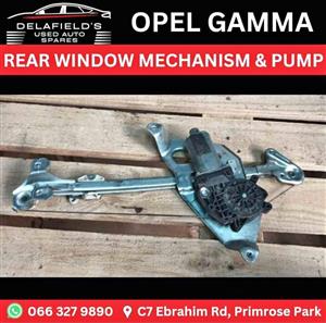 Opel Gamma Rear Window Mechanism and Pump