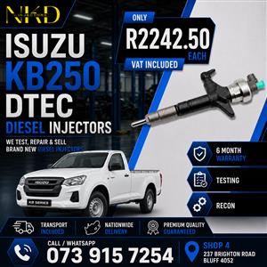 Isuzu KB250 DTEC Diesel Injectors 