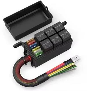 Pre-Wired 6-Slot Fuse & Relay Holder Box – OBD Dynamics