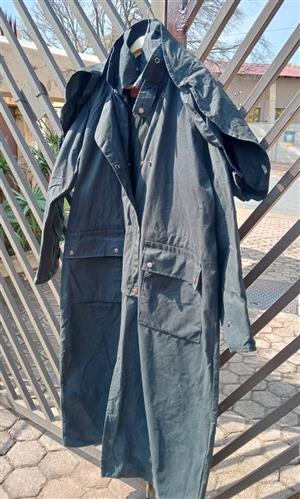 OUTBACK all weather rain and wind coat orginal woren twice sold motor cycle 