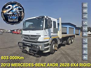 MERCEDES BENZ AXOR 2628 RIGID 6X4 FOR SALE