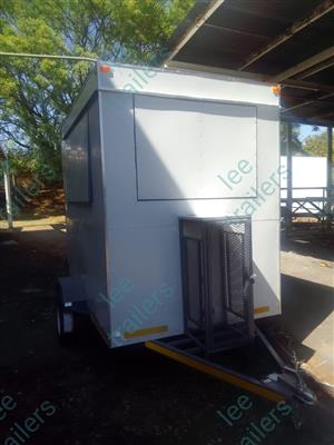 Lee mobile kitchen trailers fully equipped for businesses and mobile catering 