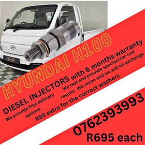 HYUNDAI H100 DIESEL INJECTORS 